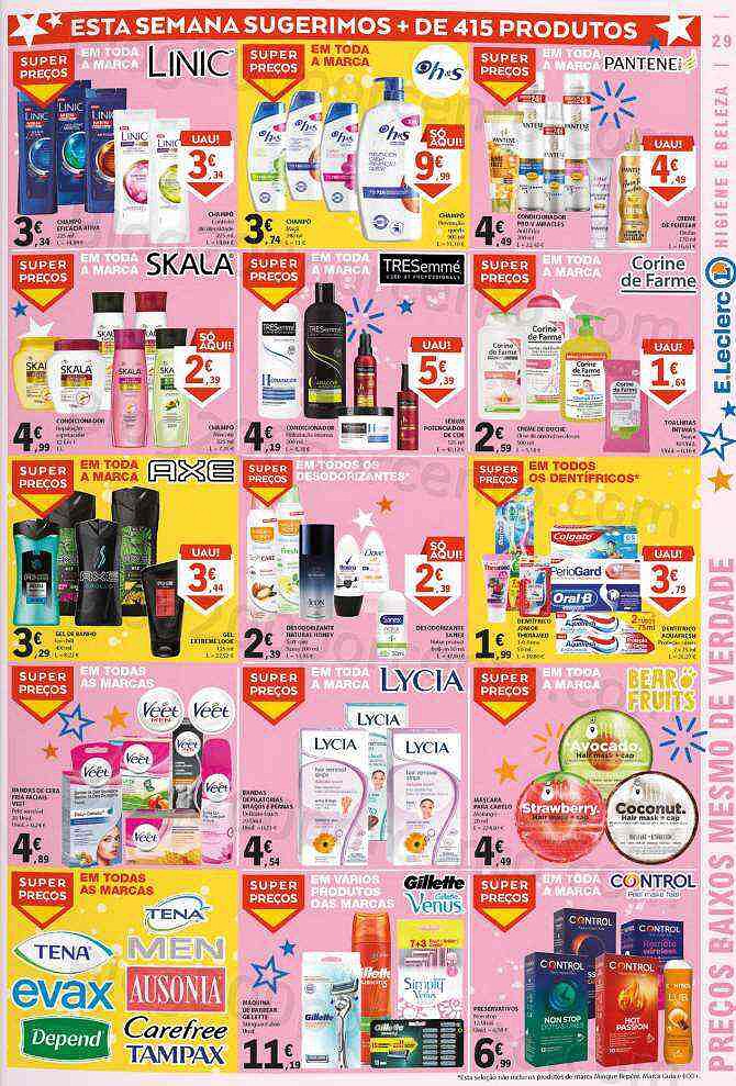 Antevisão Folheto E-LECLERC Aniversário Promoções de 27 outubro a 2 novembro