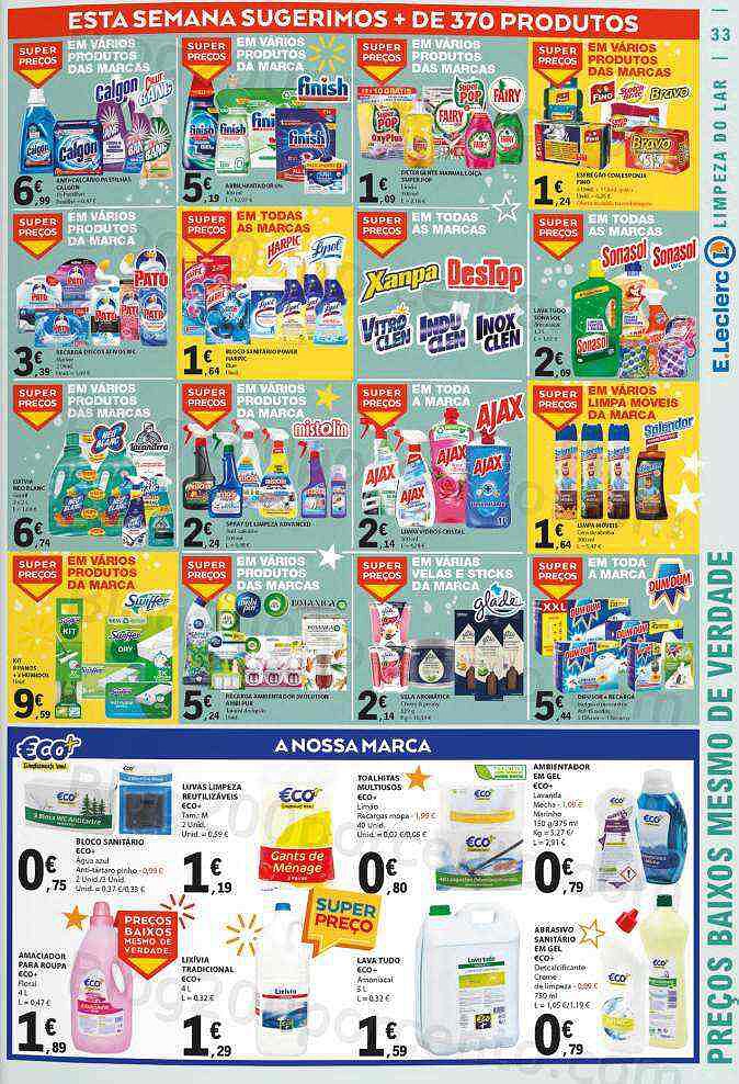 Antevisão Folheto E-LECLERC Aniversário Promoções de 27 outubro a 2 novembro