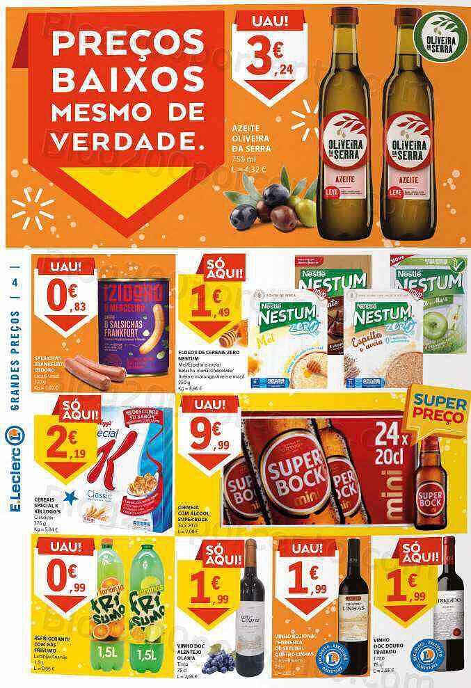 Antevisão Folheto E-LECLERC Aniversário Promoções de 27 outubro a 2 novembro