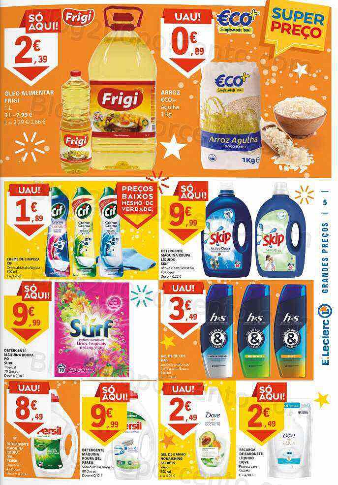 Antevisão Folheto E-LECLERC Aniversário Promoções de 27 outubro a 2 novembro