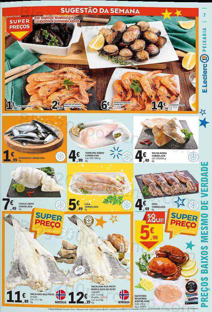 Antevisão Folheto E-LECLERC Aniversário Promoções de 27 outubro a 2 novembro