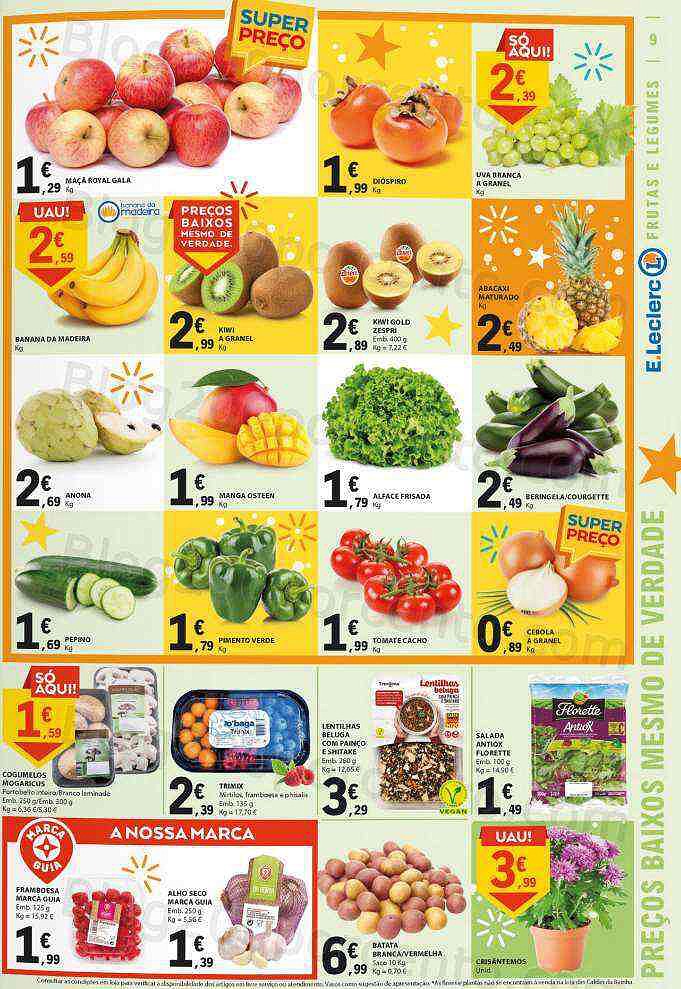 Antevisão Folheto E-LECLERC Aniversário Promoções de 27 outubro a 2 novembro