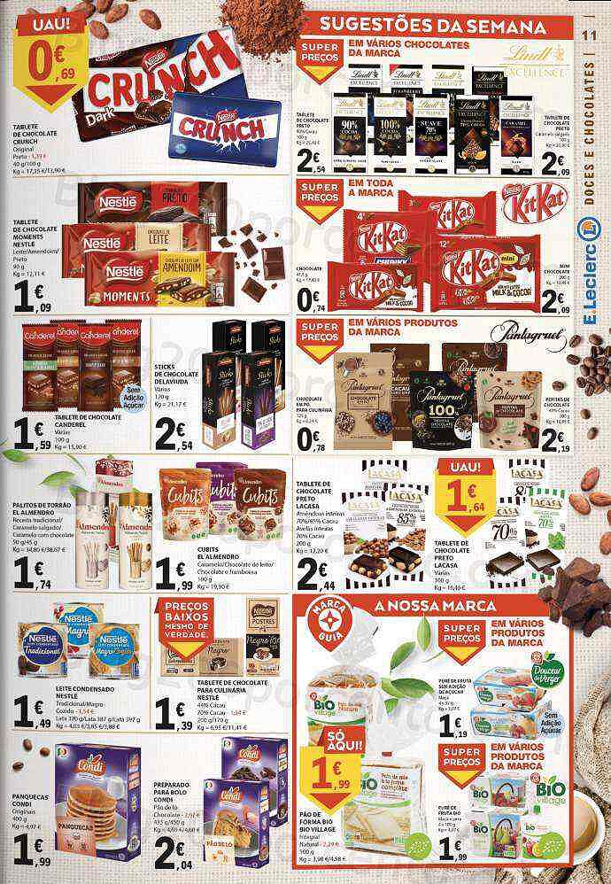 Antevisão Folheto E-LECLERC Especial Bebidas Quentes Promoções de 25 outubro a 6 novembro