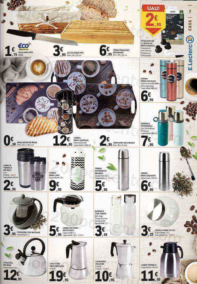 Antevisão Folheto E-LECLERC Especial Bebidas Quentes Promoções de 25 outubro a 6 novembro
