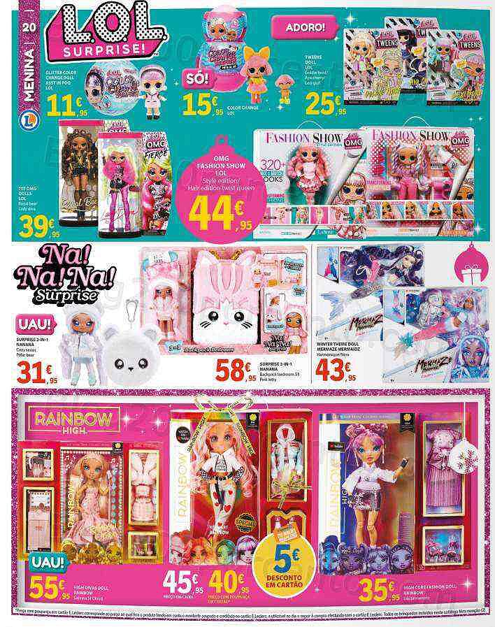 Antevisão Folheto E-LECLERC Brinquedos e Ofertas de Natal Promoções de 8 novembro a 8 dezembro