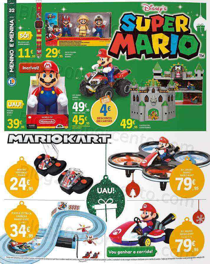 Antevisão Folheto E-LECLERC Brinquedos e Ofertas de Natal Promoções de 8 novembro a 8 dezembro