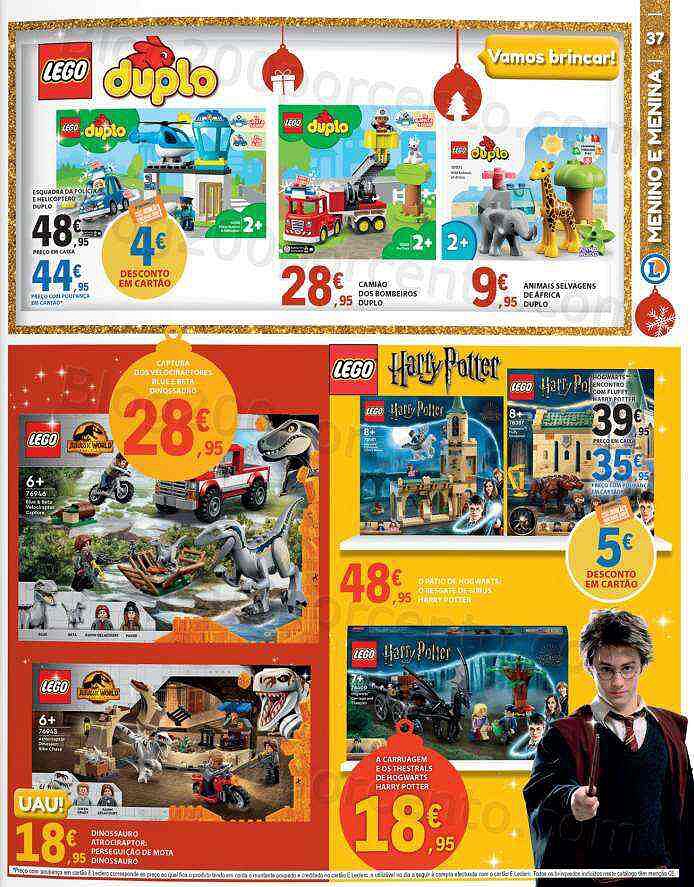 Antevisão Folheto E-LECLERC Brinquedos e Ofertas de Natal Promoções de 8 novembro a 8 dezembro