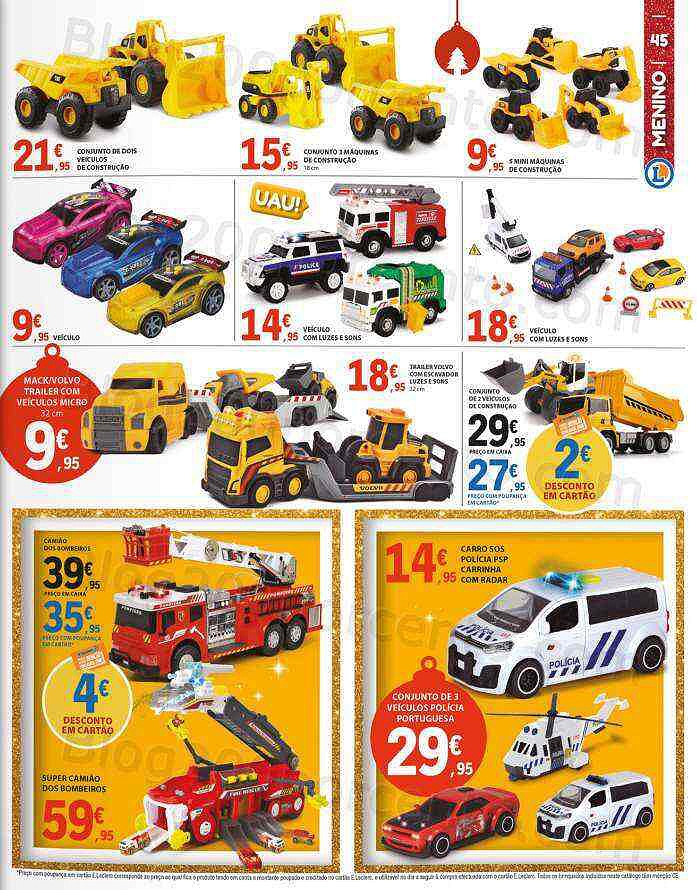 Antevisão Folheto E-LECLERC Brinquedos e Ofertas de Natal Promoções de 8 novembro a 8 dezembro
