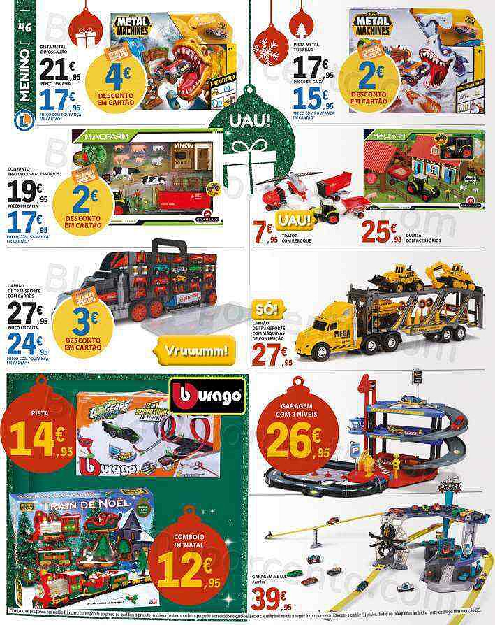 Antevisão Folheto E-LECLERC Brinquedos e Ofertas de Natal Promoções de 8 novembro a 8 dezembro