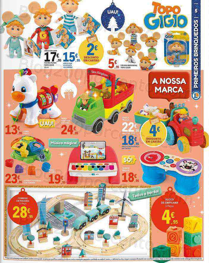 Antevisão Folheto E-LECLERC Brinquedos e Ofertas de Natal Promoções de 8 novembro a 8 dezembro