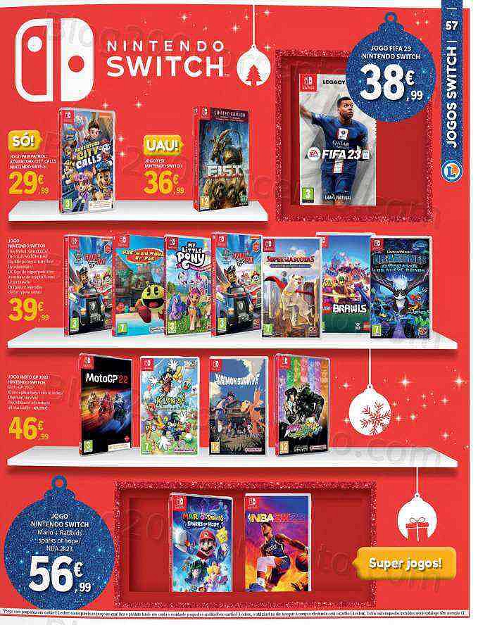 Antevisão Folheto E-LECLERC Brinquedos e Ofertas de Natal Promoções de 8 novembro a 8 dezembro