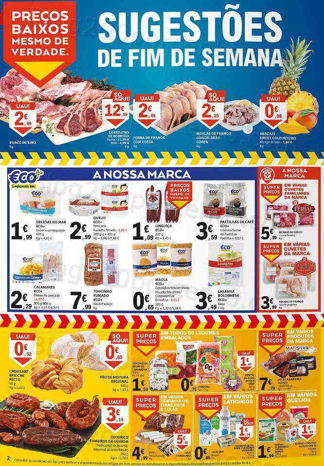 Antevisão Folheto E-LECLERC Promoções Fim de Semana - 28 a 30 outubro