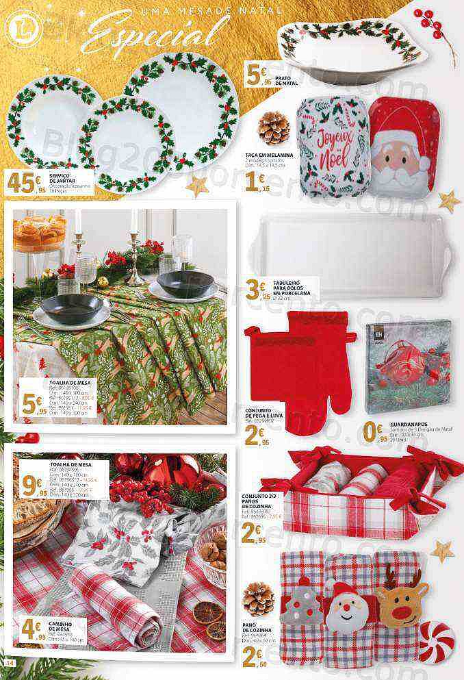 Antevisão Folheto E-LECLERC Natal Promoções de 1 novembro a 23 dezembro