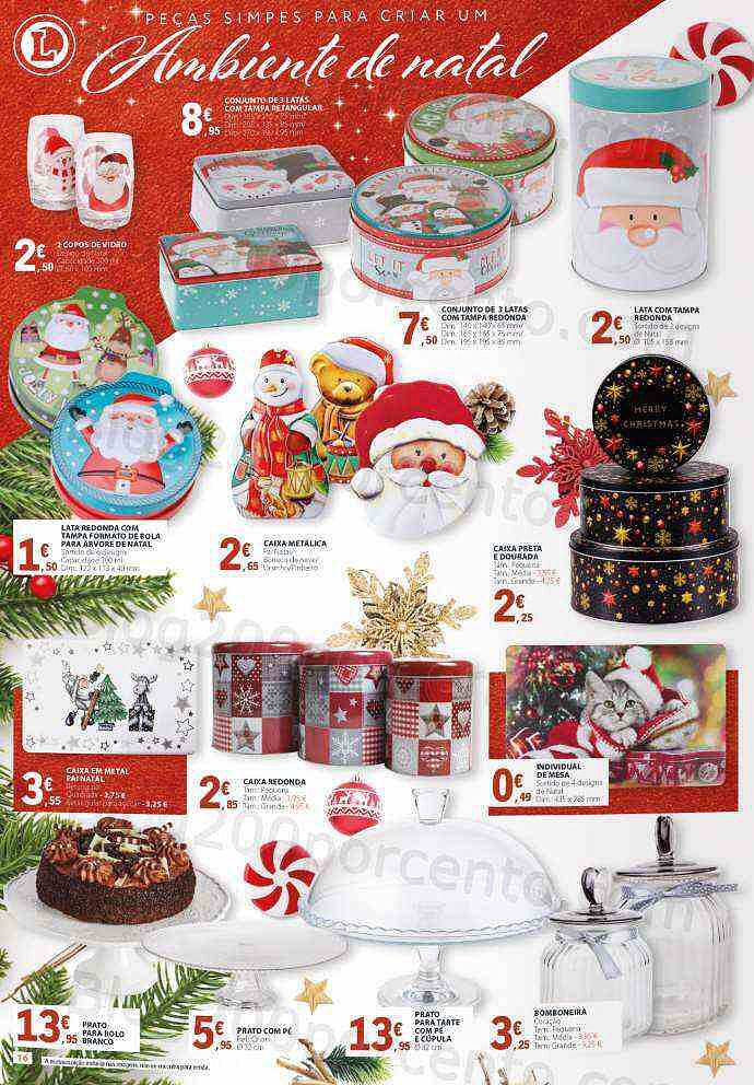 Antevisão Folheto E-LECLERC Natal Promoções de 1 novembro a 23 dezembro