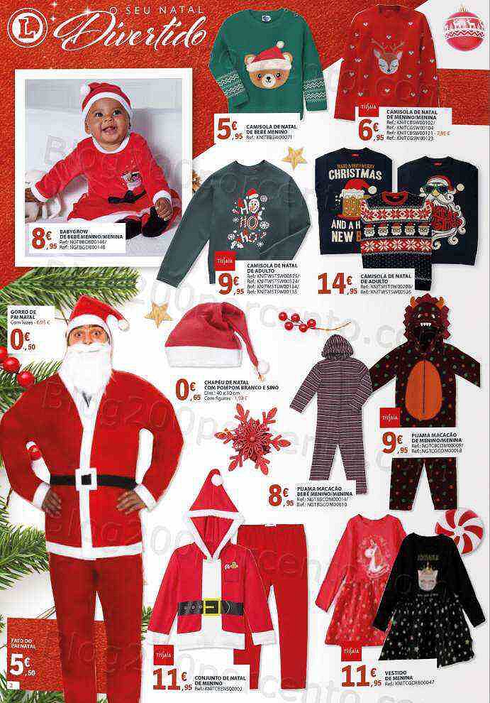 Antevisão Folheto E-LECLERC Natal Promoções de 1 novembro a 23 dezembro