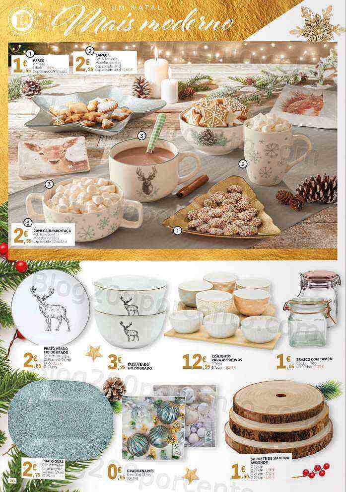 Antevisão Folheto E-LECLERC Natal Promoções de 1 novembro a 23 dezembro