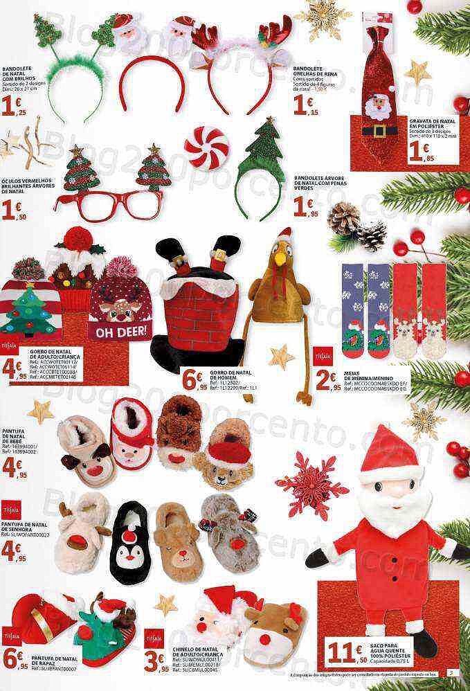 Antevisão Folheto E-LECLERC Natal Promoções de 1 novembro a 23 dezembro