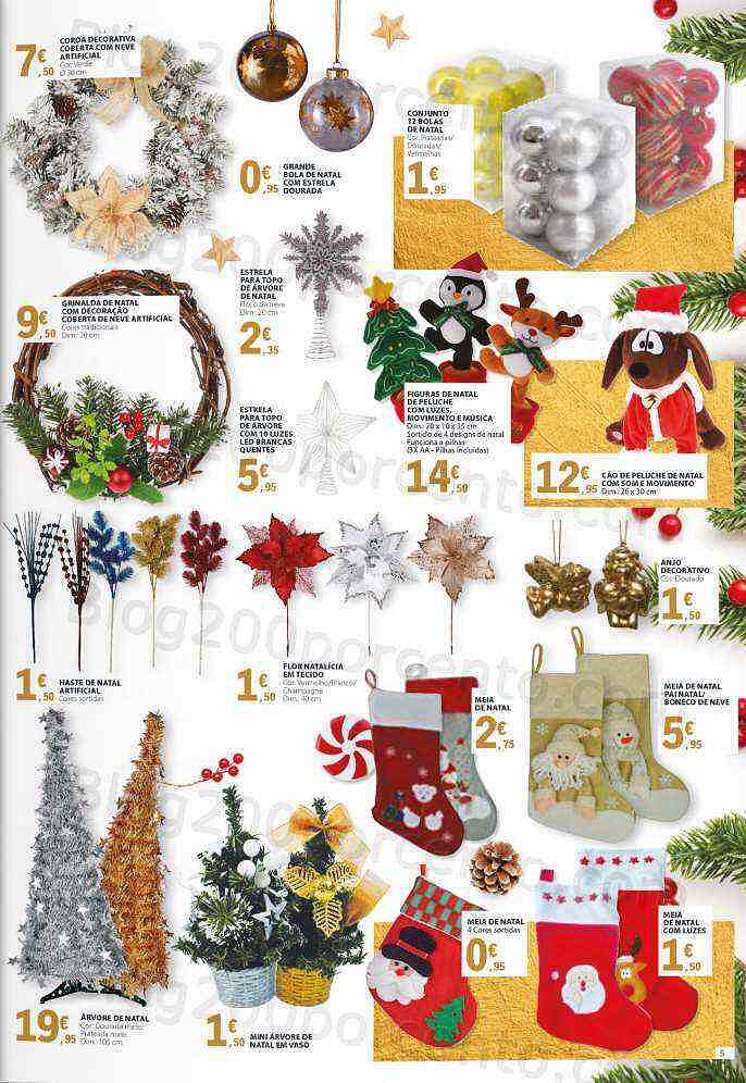 Antevisão Folheto E-LECLERC Natal Promoções de 1 novembro a 23 dezembro