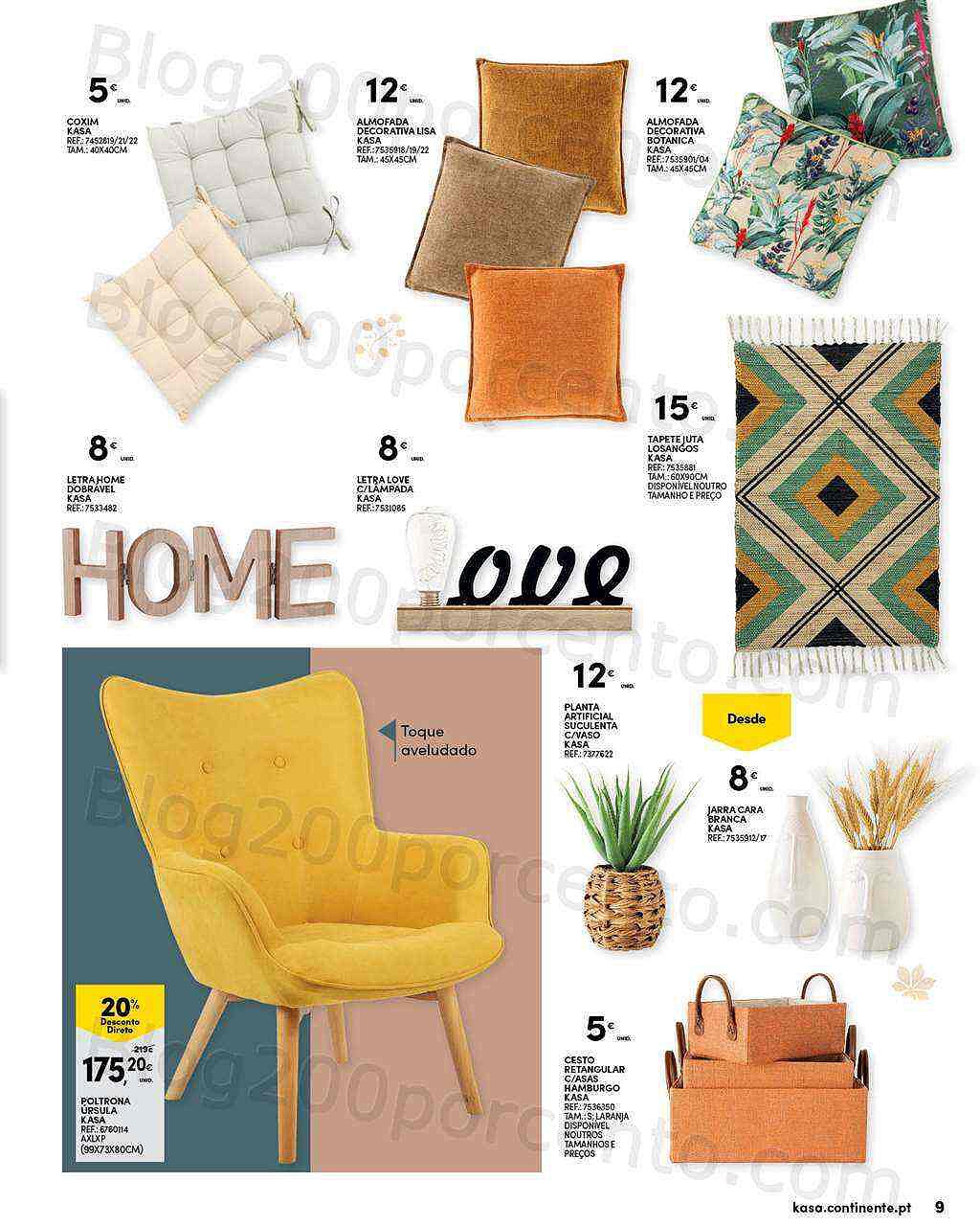 Antevisão Folheto CONTINENTE Casa Outono Promoções de 18 a 30 outubro
