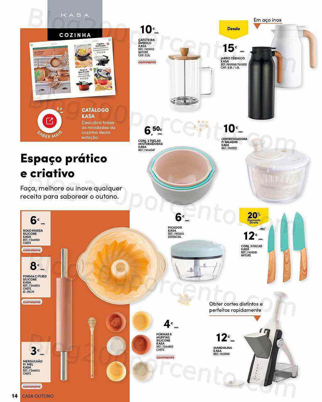 Antevisão Folheto CONTINENTE Casa Outono Promoções de 18 a 30 outubro