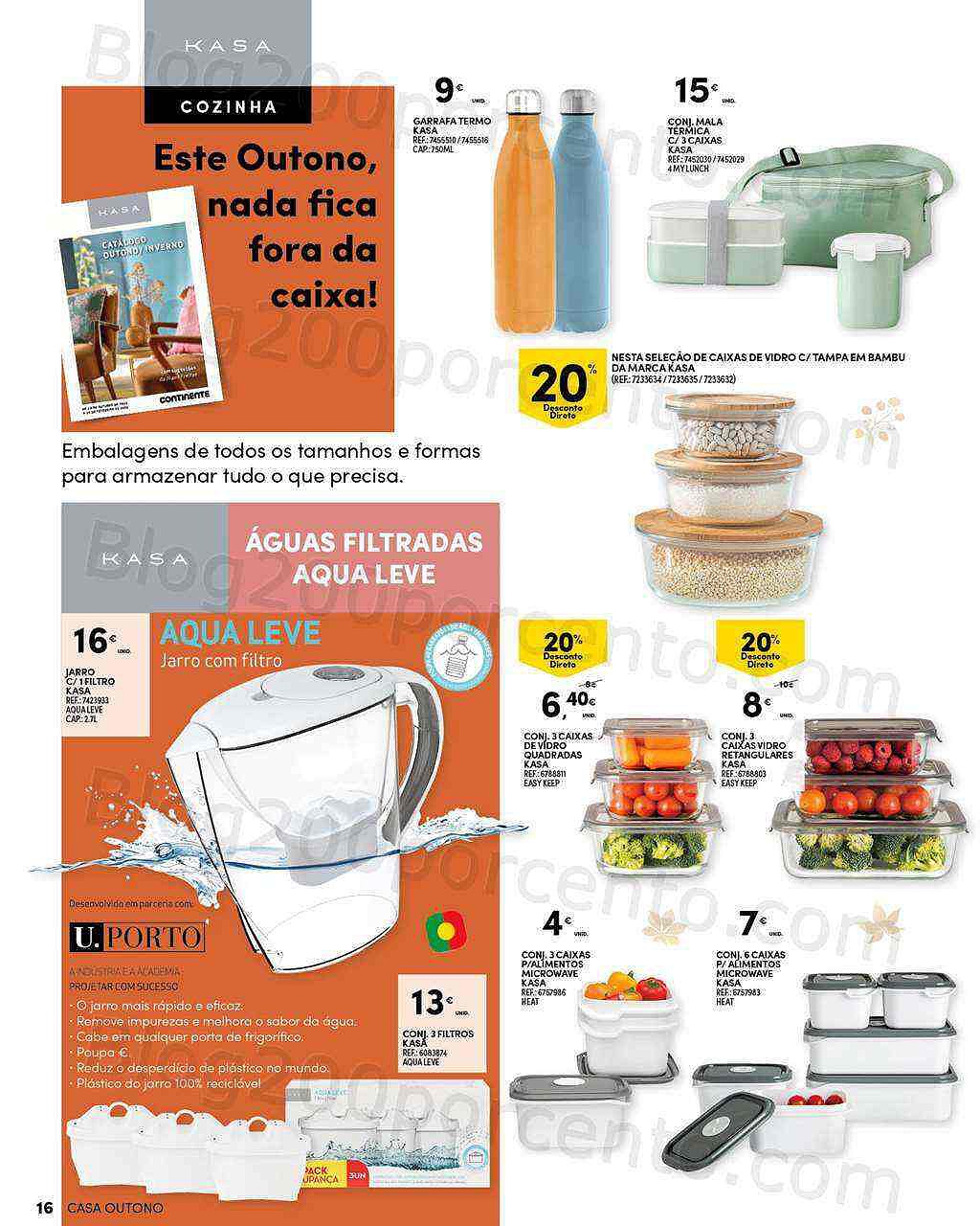 Antevisão Folheto CONTINENTE Casa Outono Promoções de 18 a 30 outubro