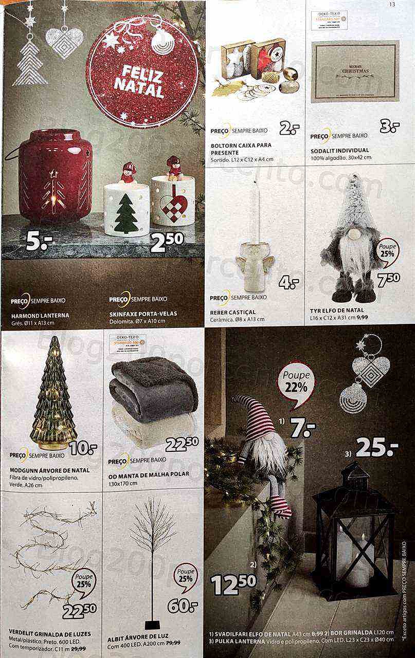Antevisão Folheto JYSK Natal Promoções de 27 outubro a 9 novembro