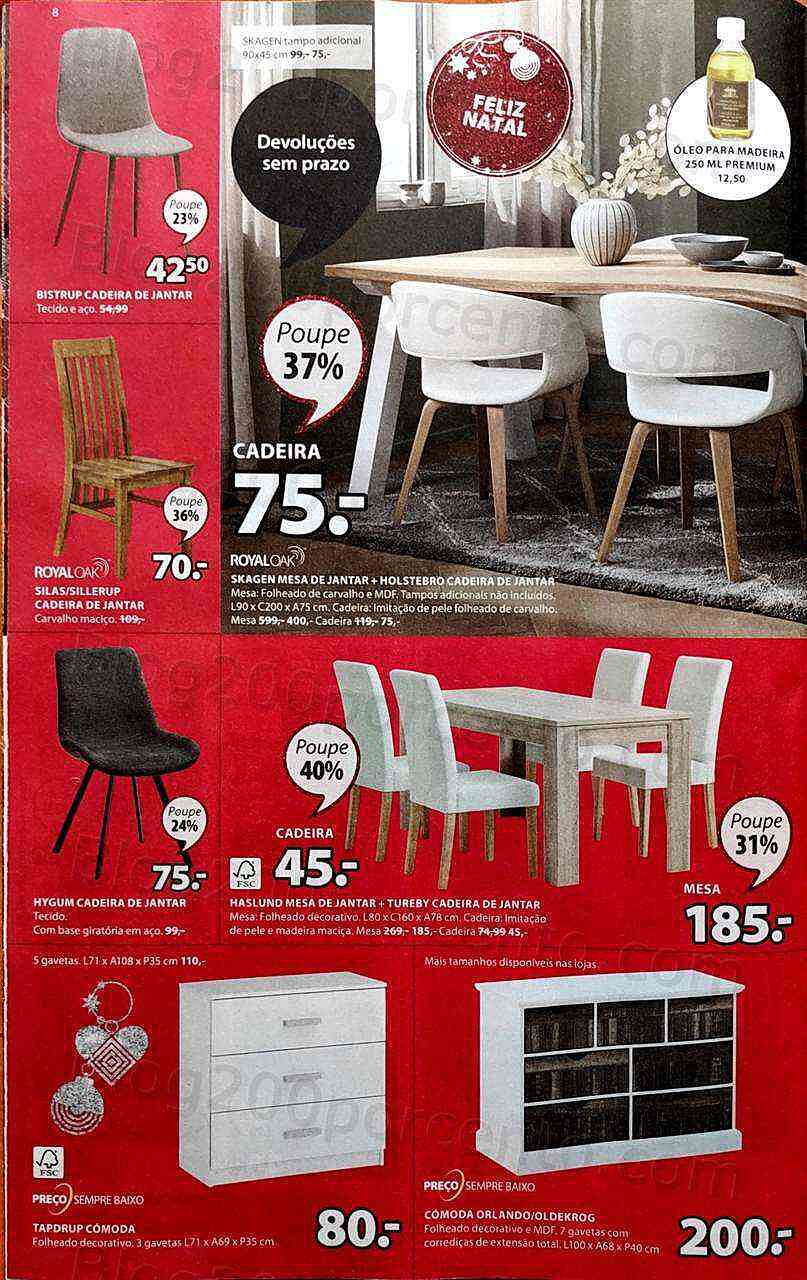 Antevisão Folheto JYSK Natal Promoções de 27 outubro a 9 novembro