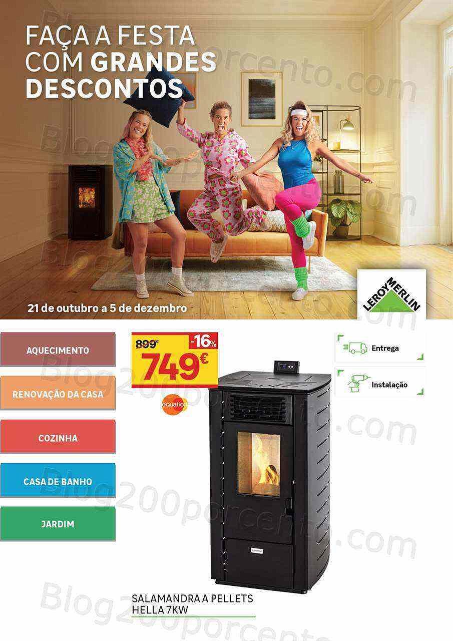 Antevisão Folheto LEROY MERLIN Promoções de 21 outubro a 5 dezembro