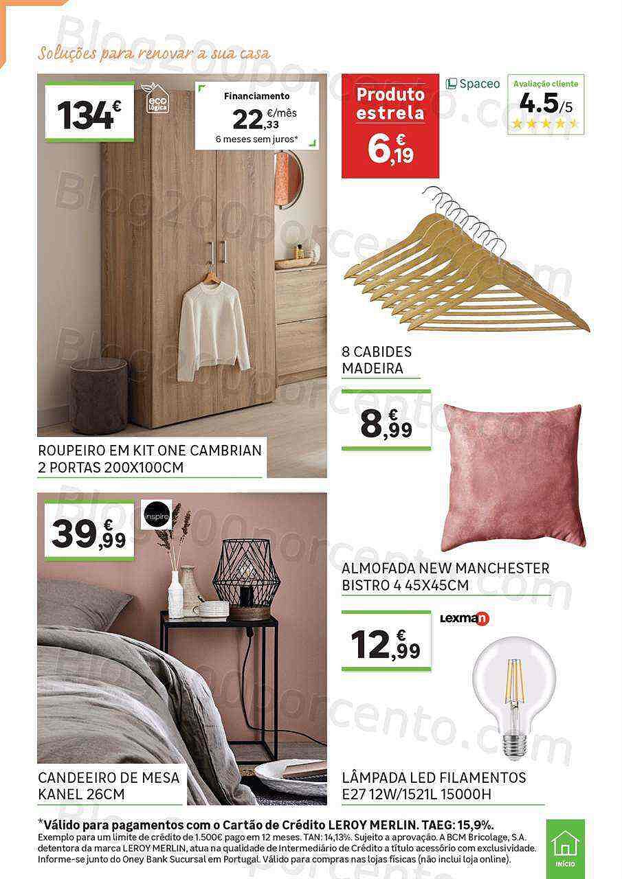 Antevisão Folheto LEROY MERLIN Promoções de 21 outubro a 5 dezembro