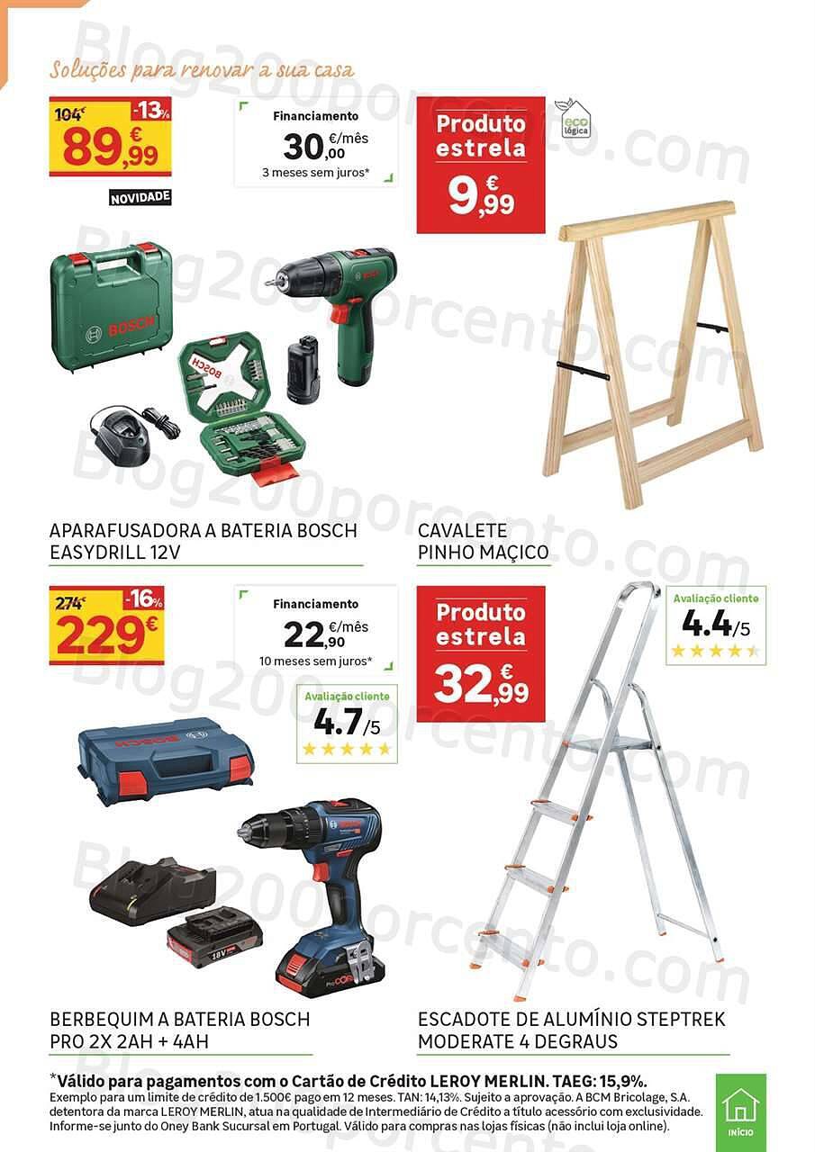 Antevisão Folheto LEROY MERLIN Promoções de 21 outubro a 5 dezembro