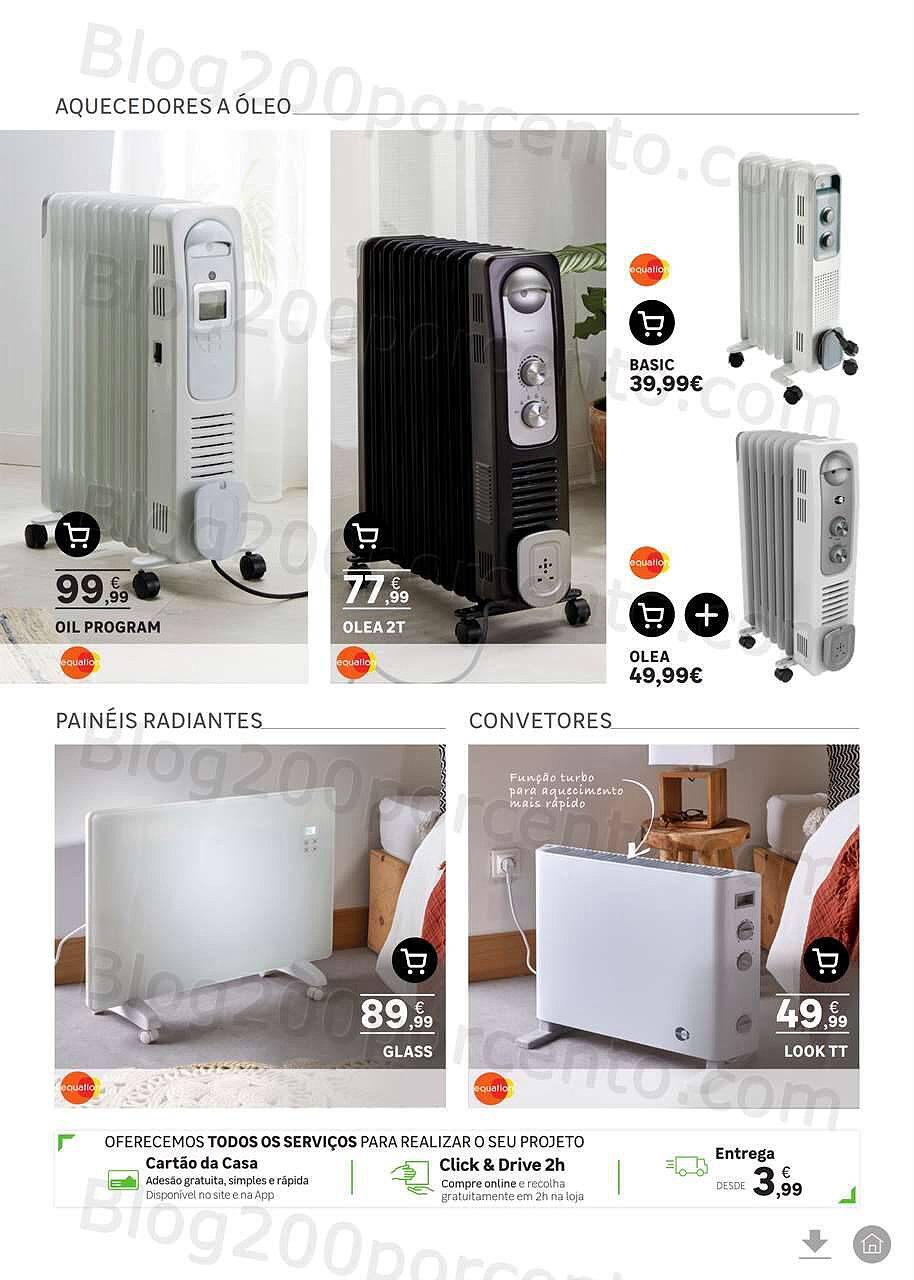 Antevisão Folheto LEROY MERLIN Especial Aquecimento Promoções de 28 outubro a 28 dezembro