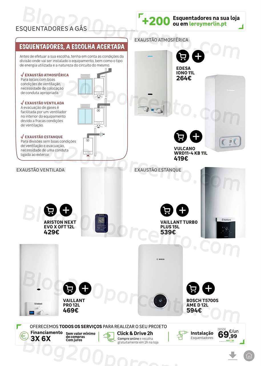Antevisão Folheto LEROY MERLIN Especial Aquecimento Promoções de 28 outubro a 28 dezembro