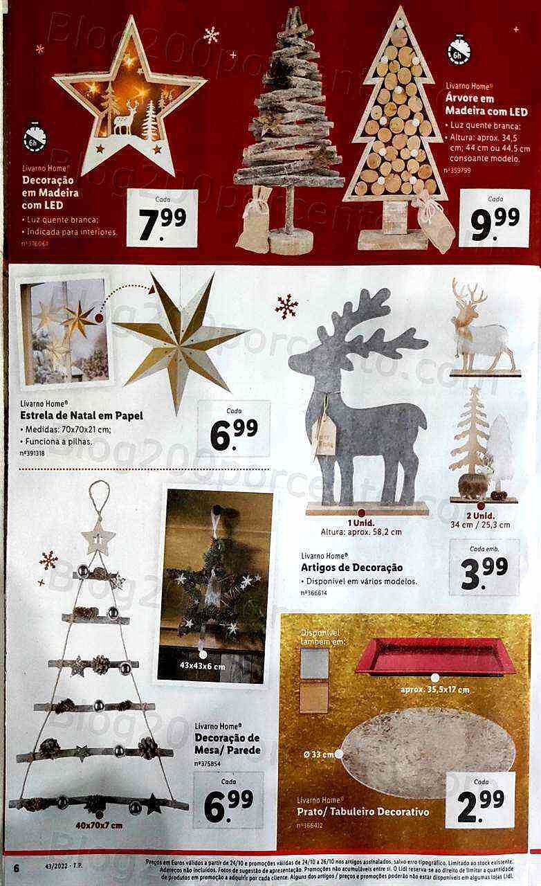 Antevisão Folheto LIDL Bazar Promoções a partir de 24 outubro