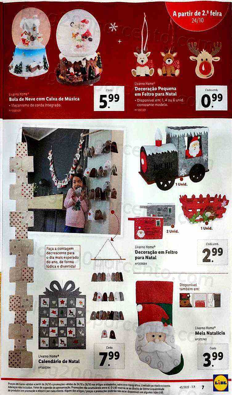 Antevisão Folheto LIDL Bazar Promoções a partir de 24 outubro