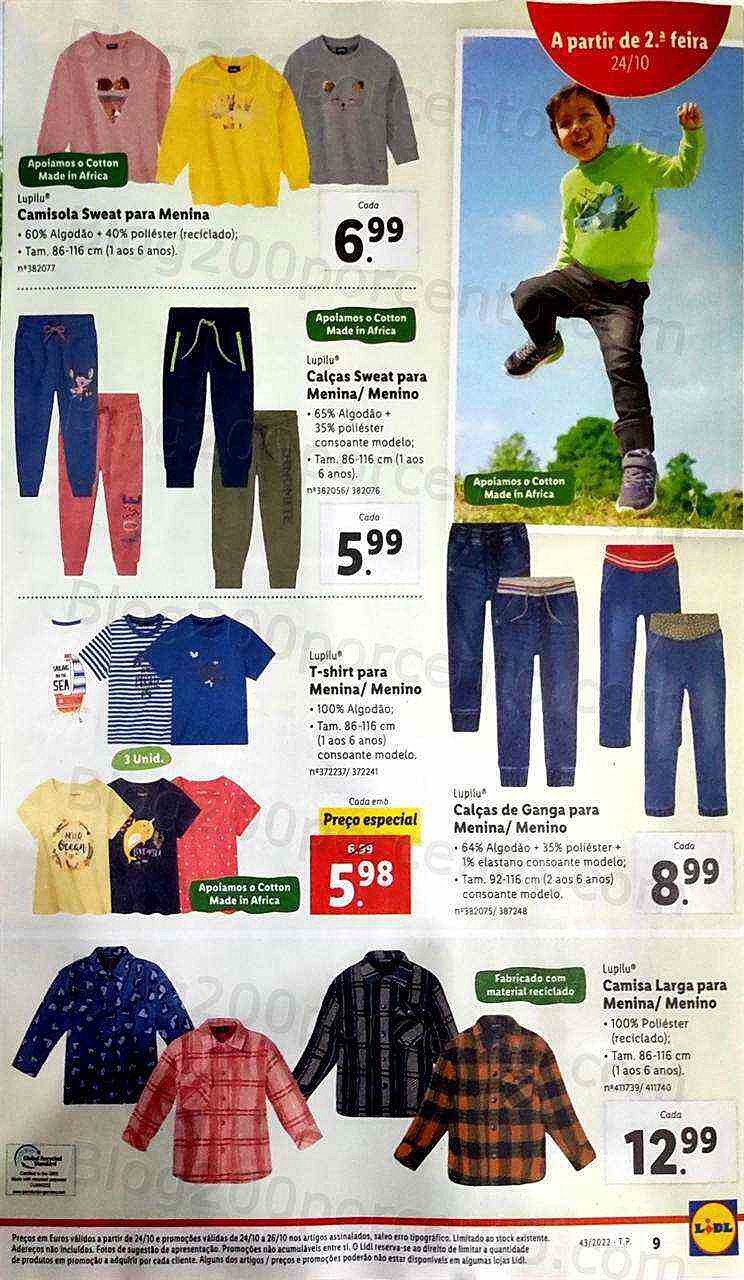 Antevisão Folheto LIDL Bazar Promoções a partir de 24 outubro