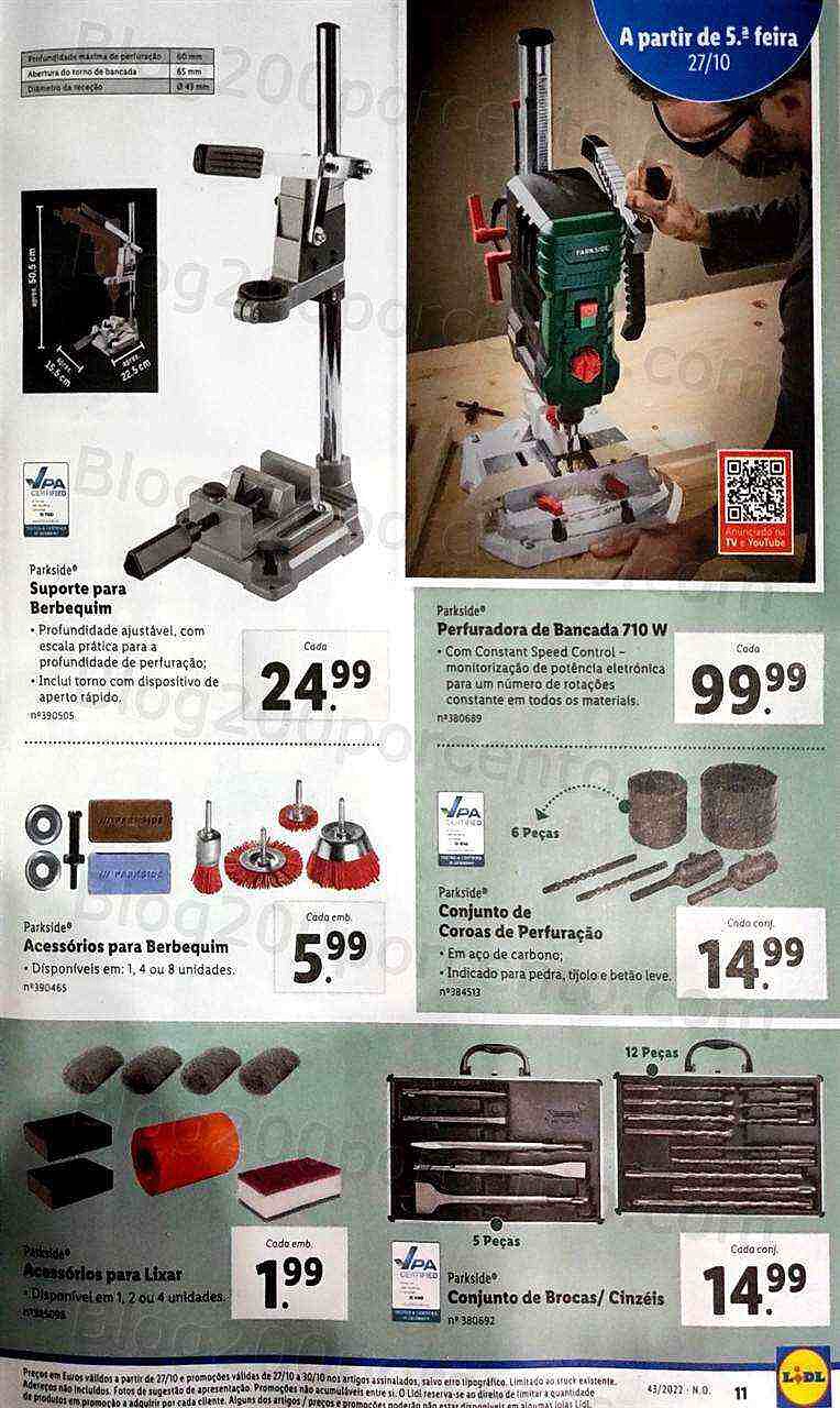 Antevisão Folheto LIDL Bazar Promoções a partir de 27 outubro