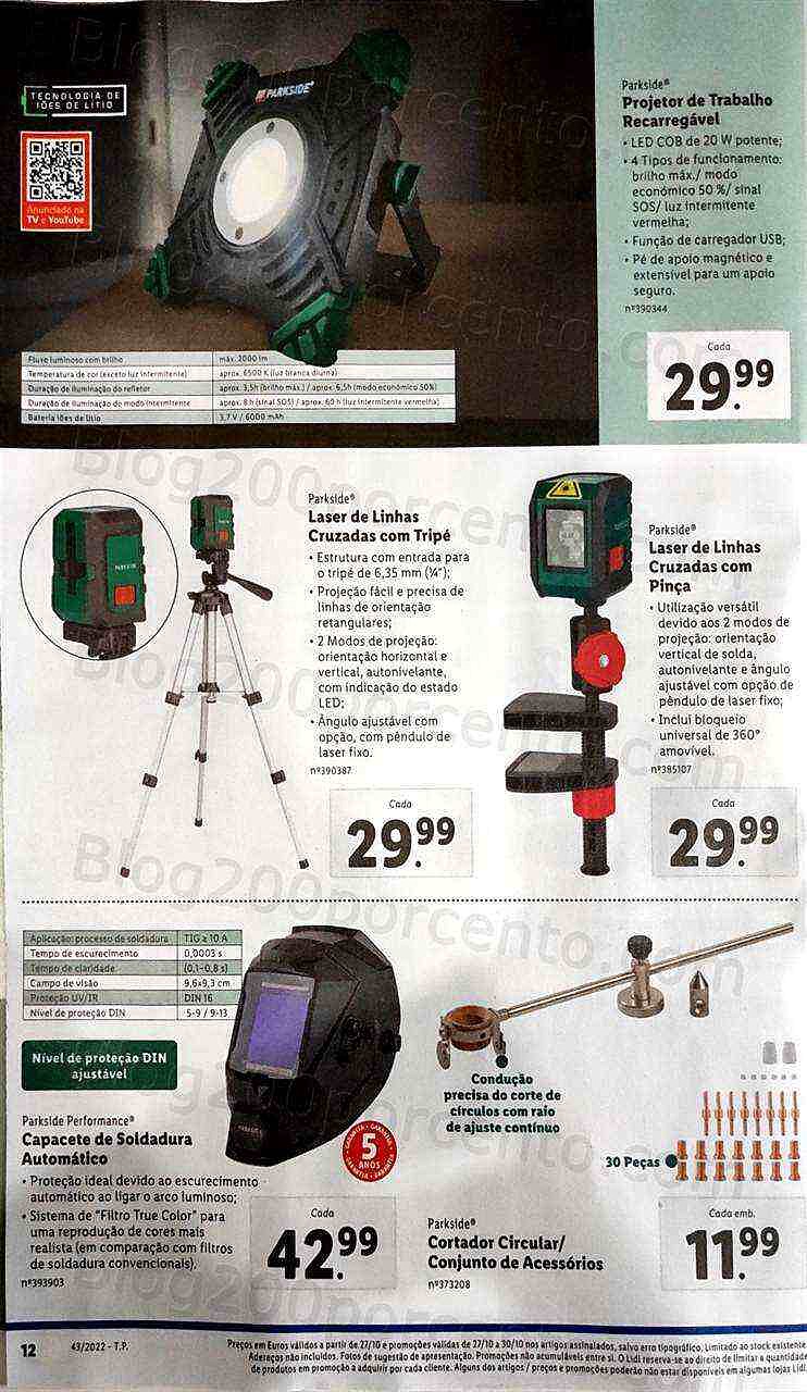 Antevisão Folheto LIDL Bazar Promoções a partir de 27 outubro