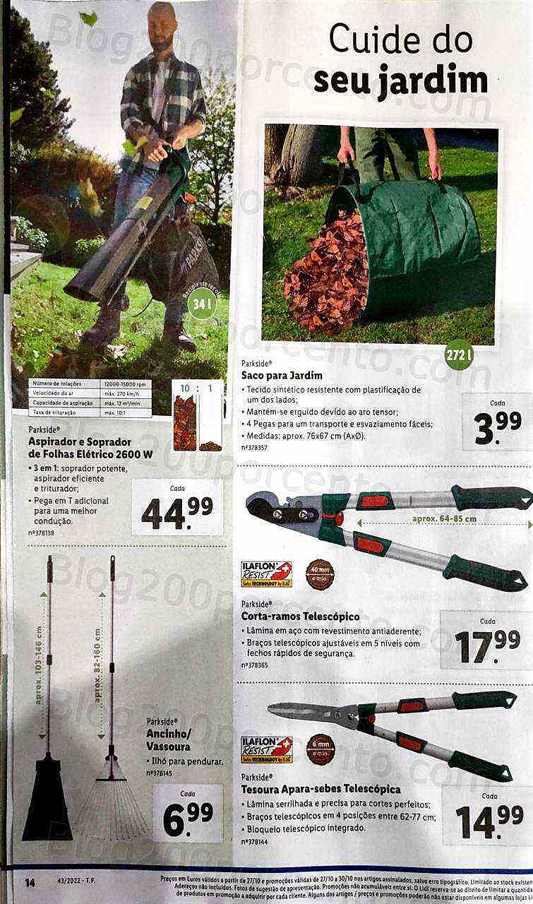 Antevisão Folheto LIDL Bazar Promoções a partir de 27 outubro