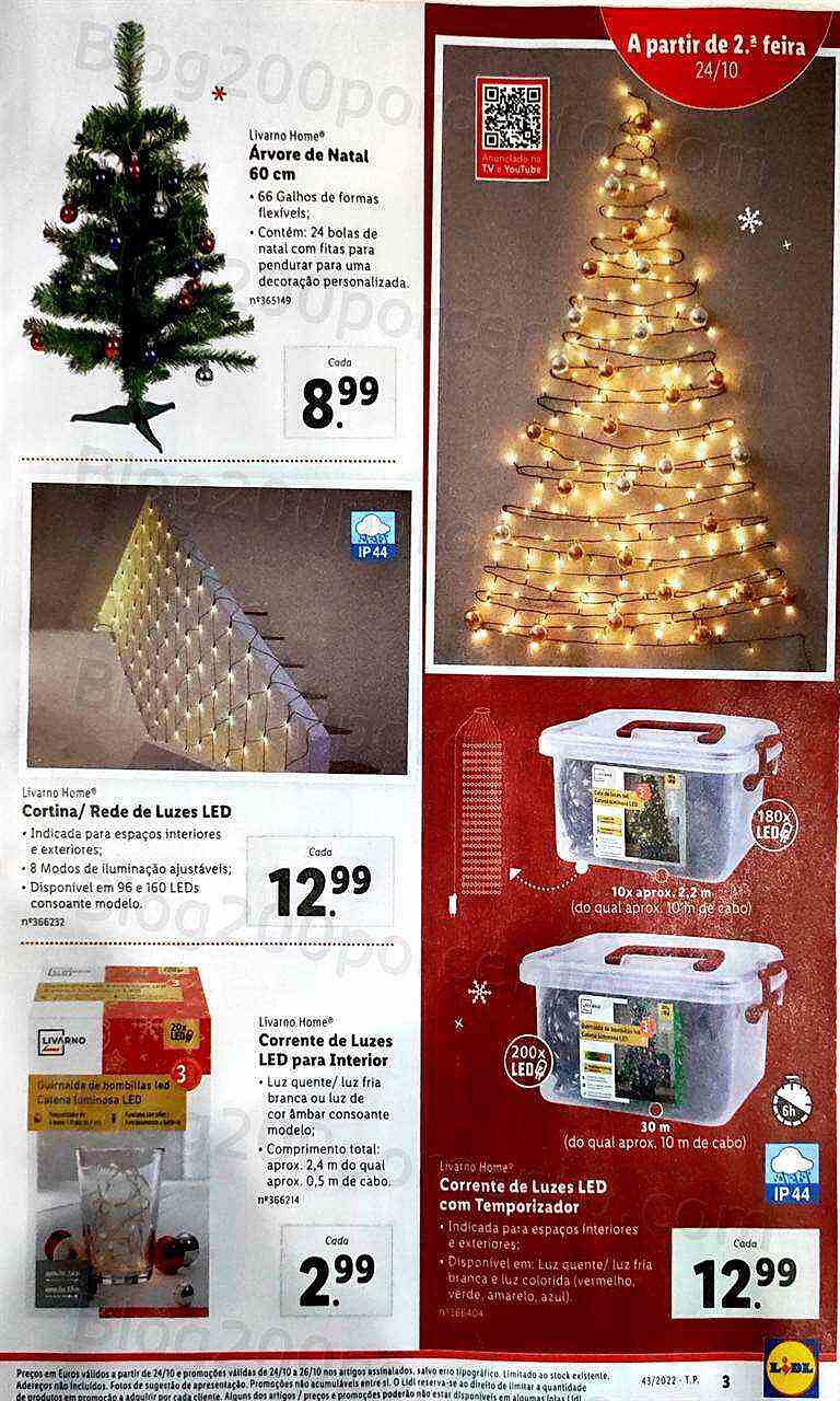 Antevisão Folheto LIDL Bazar Promoções a partir de 24 outubro