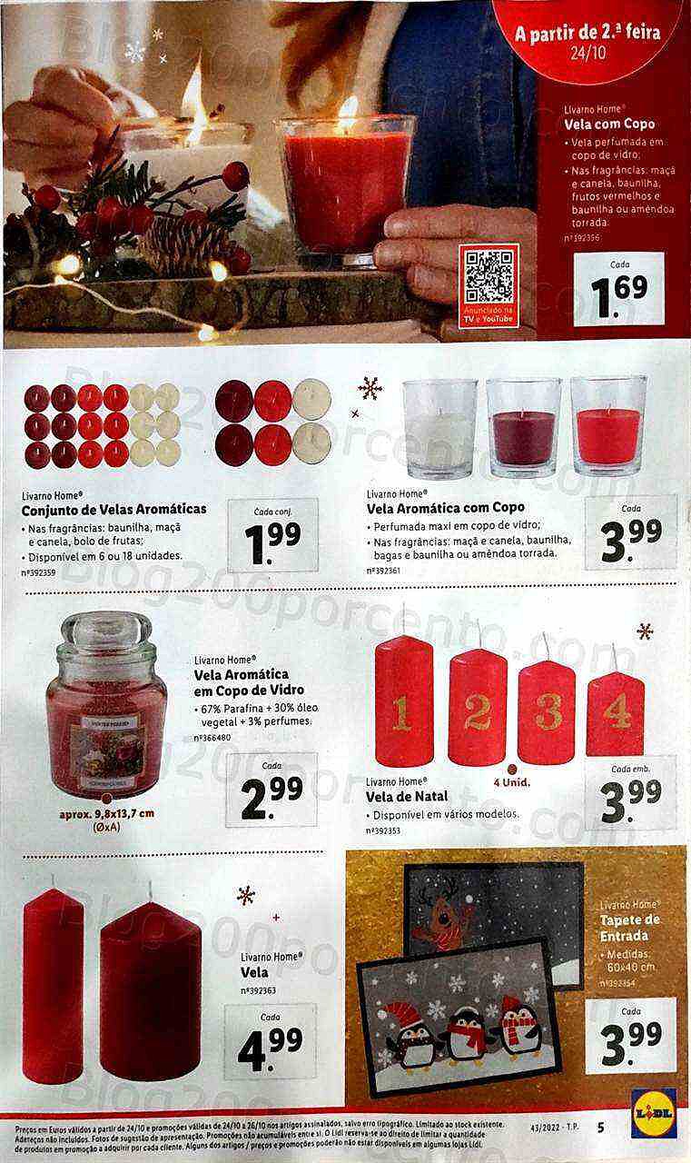 Antevisão Folheto LIDL Bazar Promoções a partir de 24 outubro