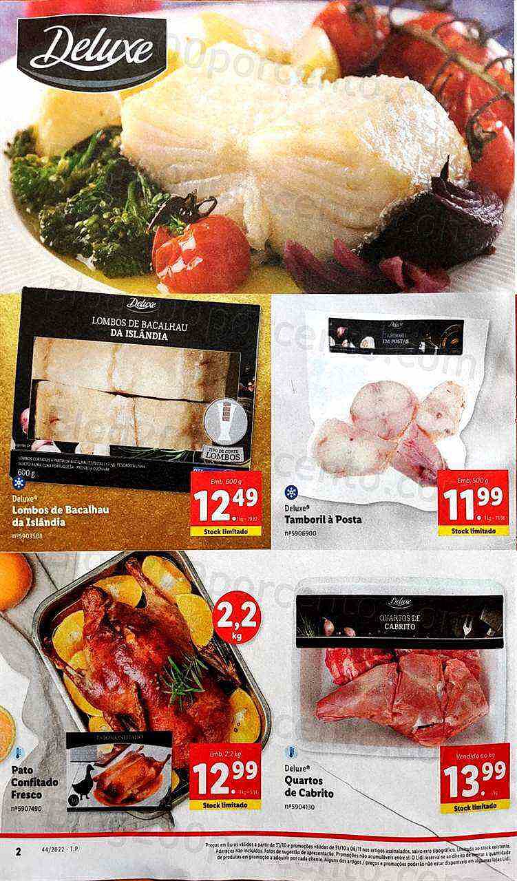 Antevisão Folheto LIDL Promoções de 31 outubro a 3 novembro