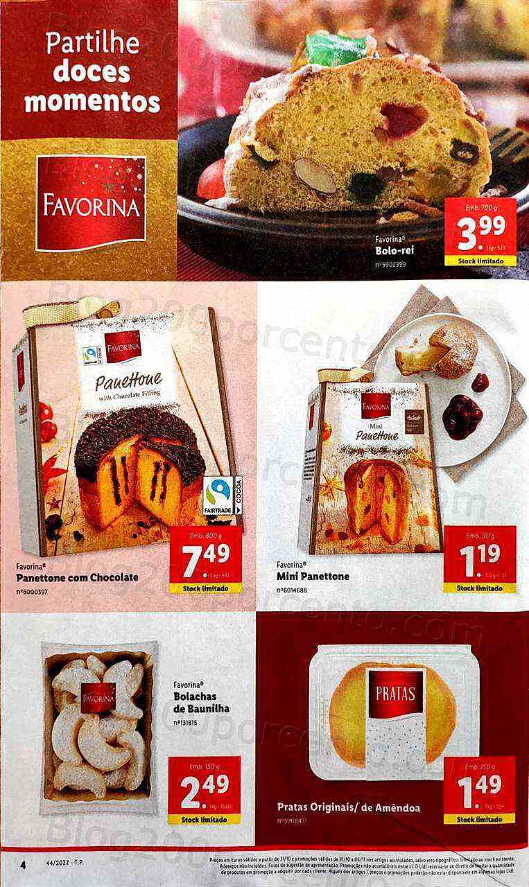 Antevisão Folheto LIDL Promoções de 31 outubro a 3 novembro