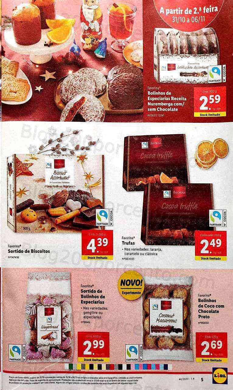 Antevisão Folheto LIDL Promoções de 31 outubro a 3 novembro