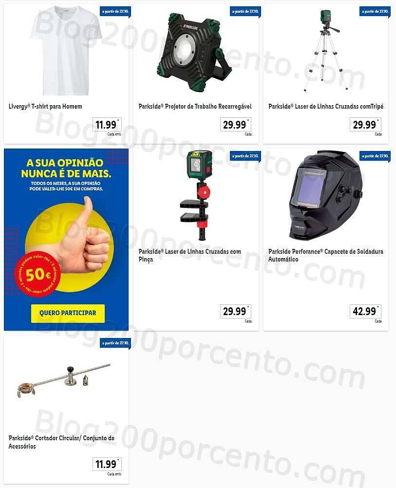 Antevisão Folheto LIDL Bazar Promoções a Partir de 27 outubro
