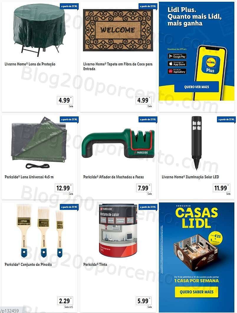 Antevisão Folheto LIDL Bazar Promoções a Partir de 27 outubro