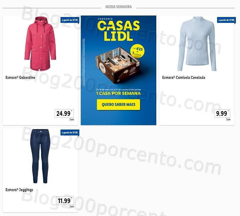 Antevisão Folheto LIDL Bazar Promoções a Partir de 27 outubro