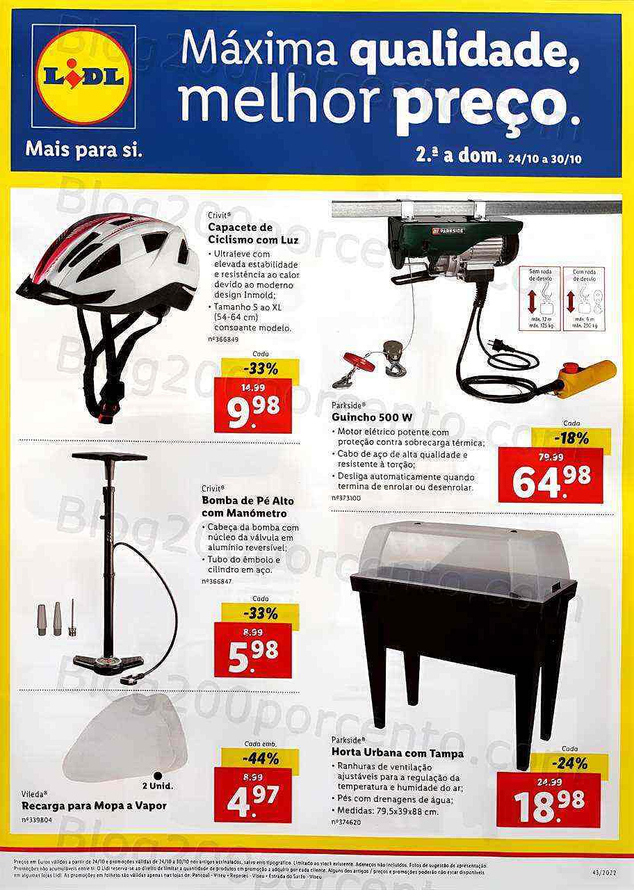 Antevisão Folheto LIDL Extra Promoções de 24 a 30 outubro