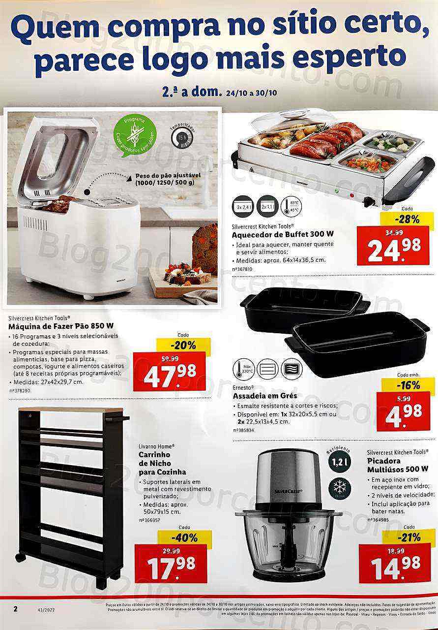 Antevisão Folheto LIDL Extra Promoções de 24 a 30 outubro