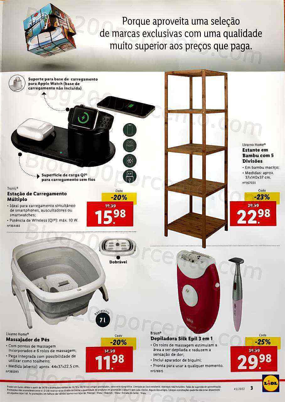 Antevisão Folheto LIDL Extra Promoções de 24 a 30 outubro