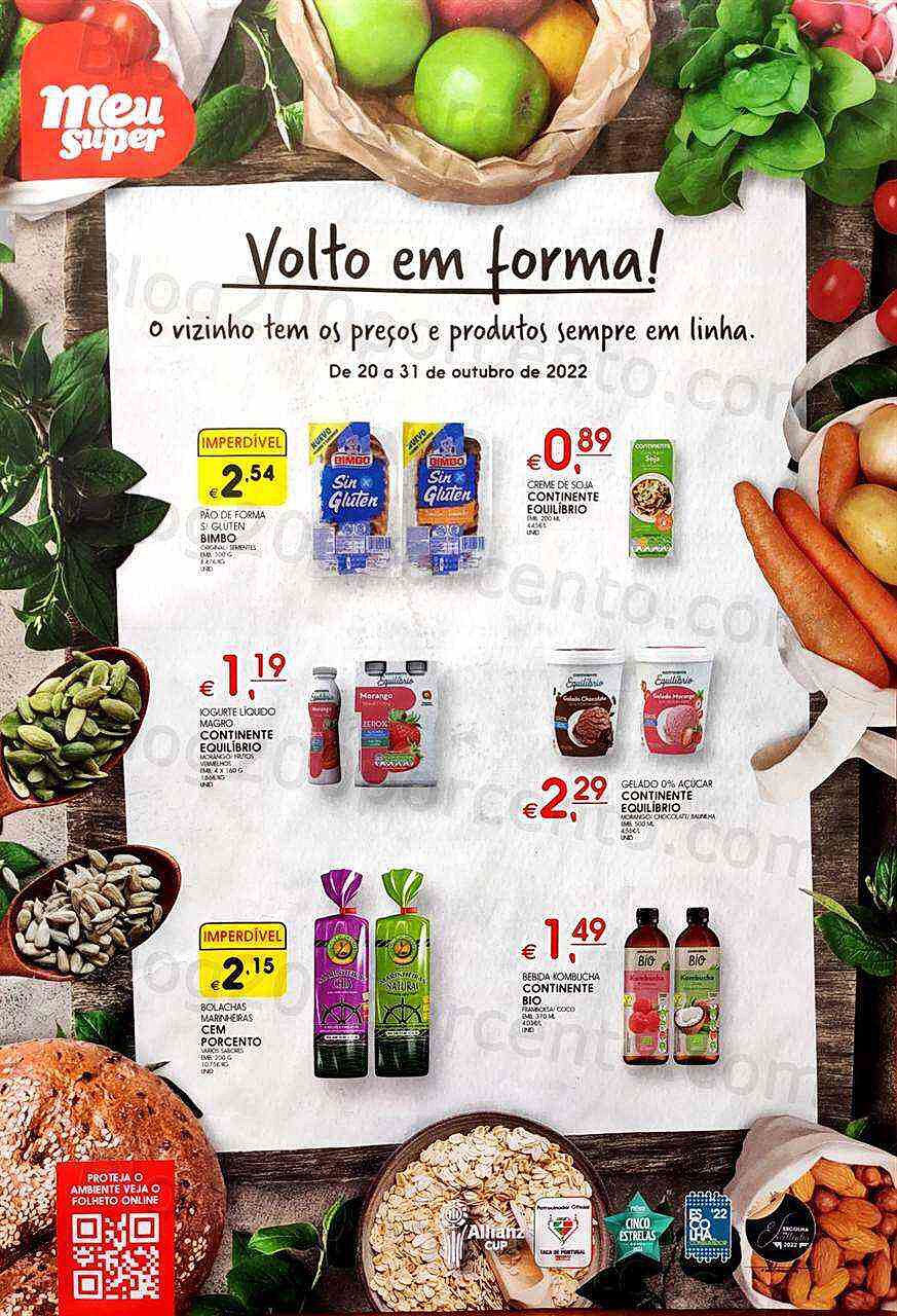 Antevisão Folheto MEU SUPER Promoções de 20 a 31 outubro